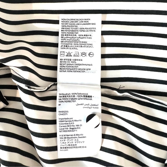 H&M Stripe Shirt Dress - Picture 11 of 12